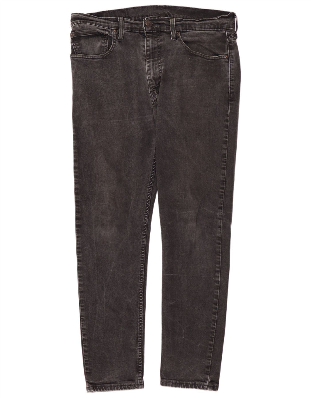 LEVI'S Slim Tapered Jeans til mænd W34 L30 Grå bomuld