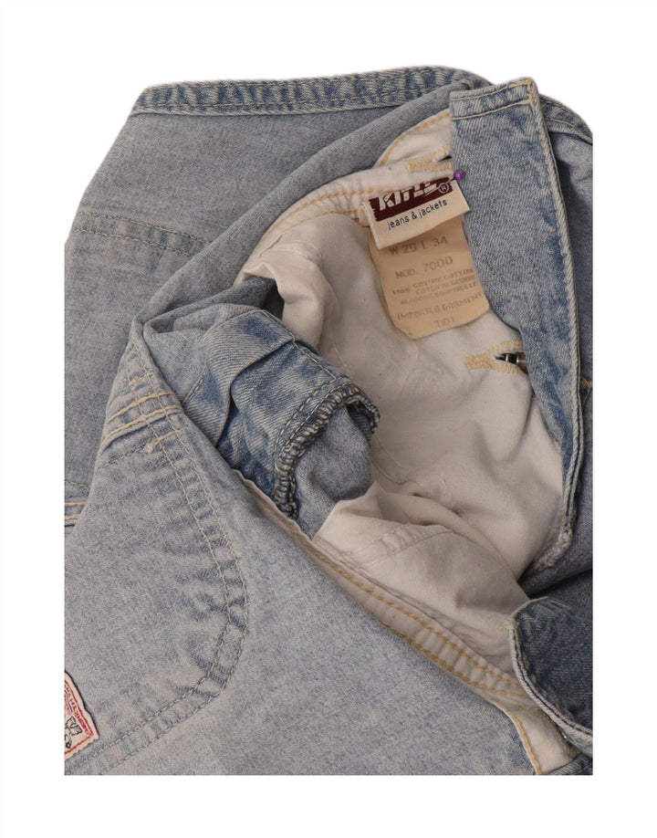 Rifle Dame Dungarees Lige Jeans W29 L27 Blå Bomuld