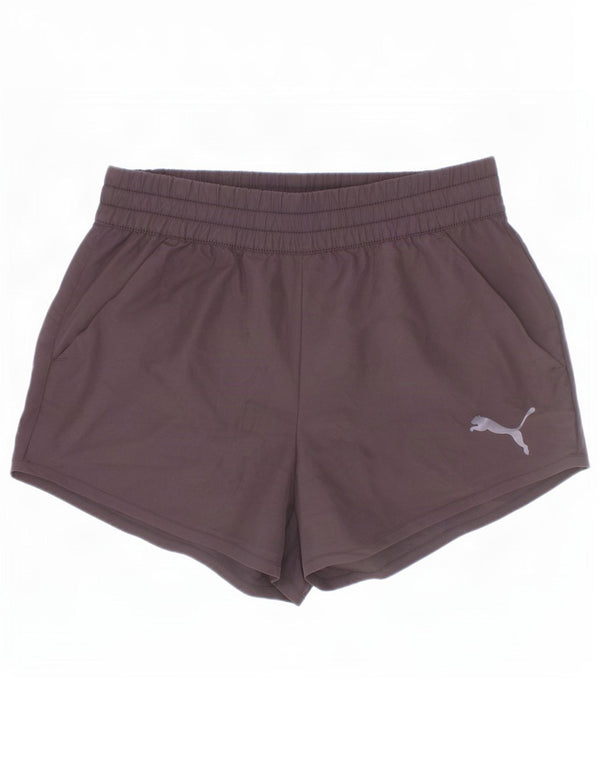 Puma piger sportsshorts 13-14 år sort polyester