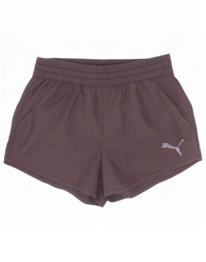 Puma piger sportsshorts 13-14 år sort polyester