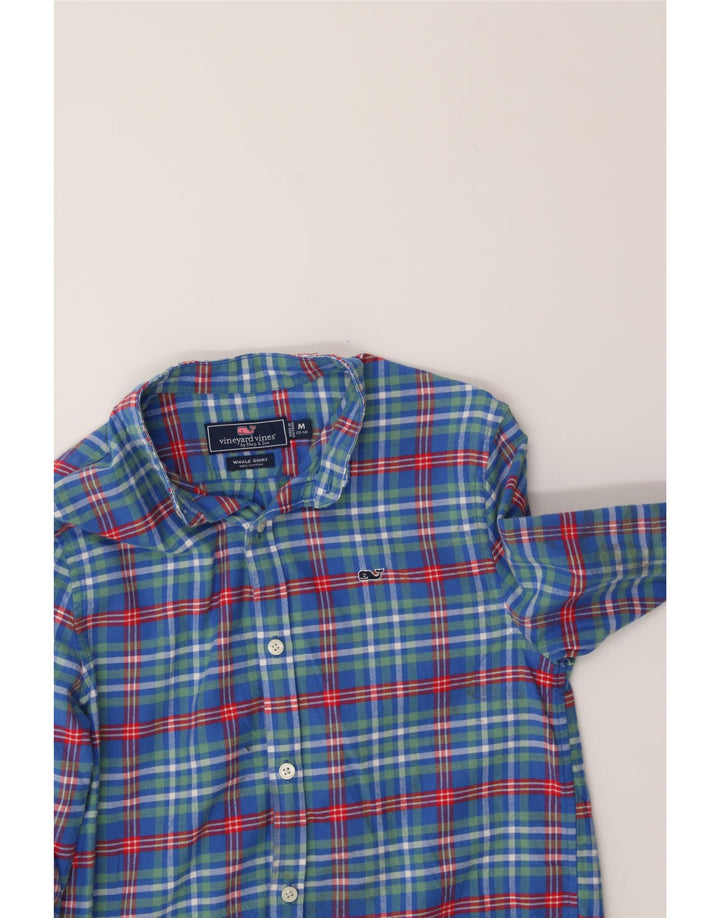 VINEYARD VINES Boys Formal Shirt 12-13 Years Medium  Blue Check Cotton Vintage Vineyard Vines and Second-Hand Vineyard Vines from Messina Hembry 