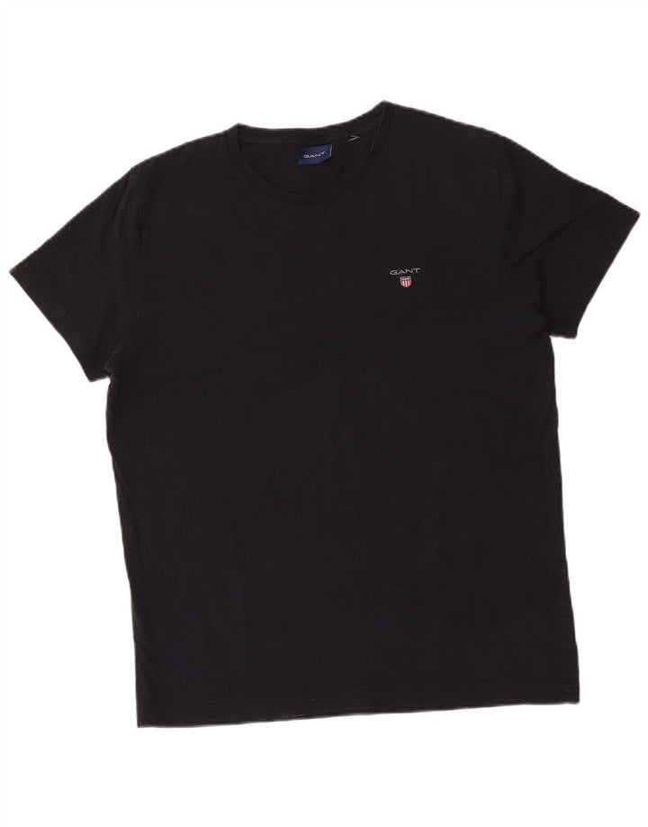 GANT Herre T-shirt Top Medium Marineblå Bomuld