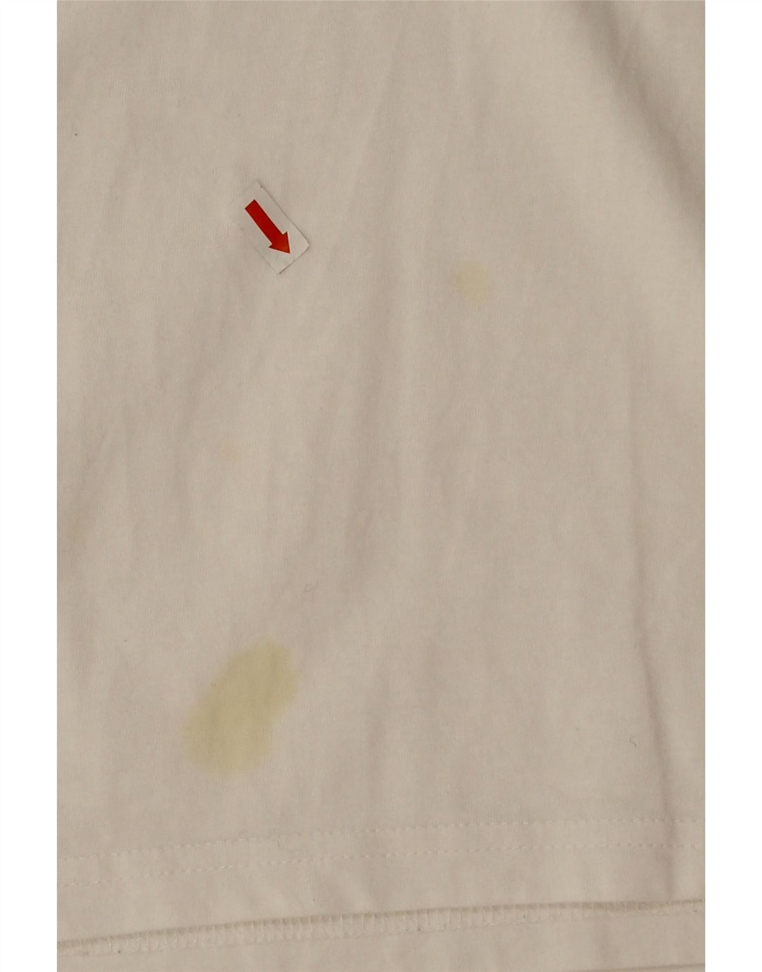 Tommy Hilfiger Herre Grafisk T-Shirt Top Stor Hvid Bomuld