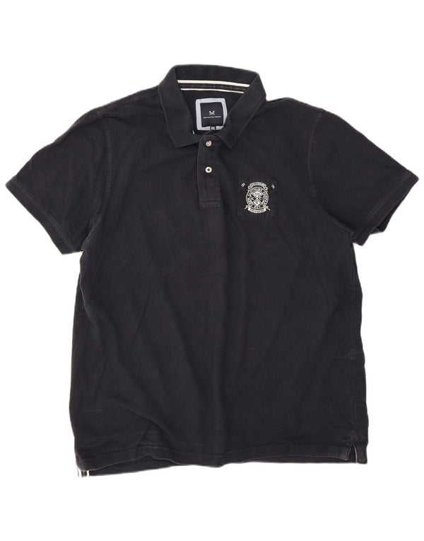 Crew Clothing Herre poloshirt 2XL marineblå bomuld
