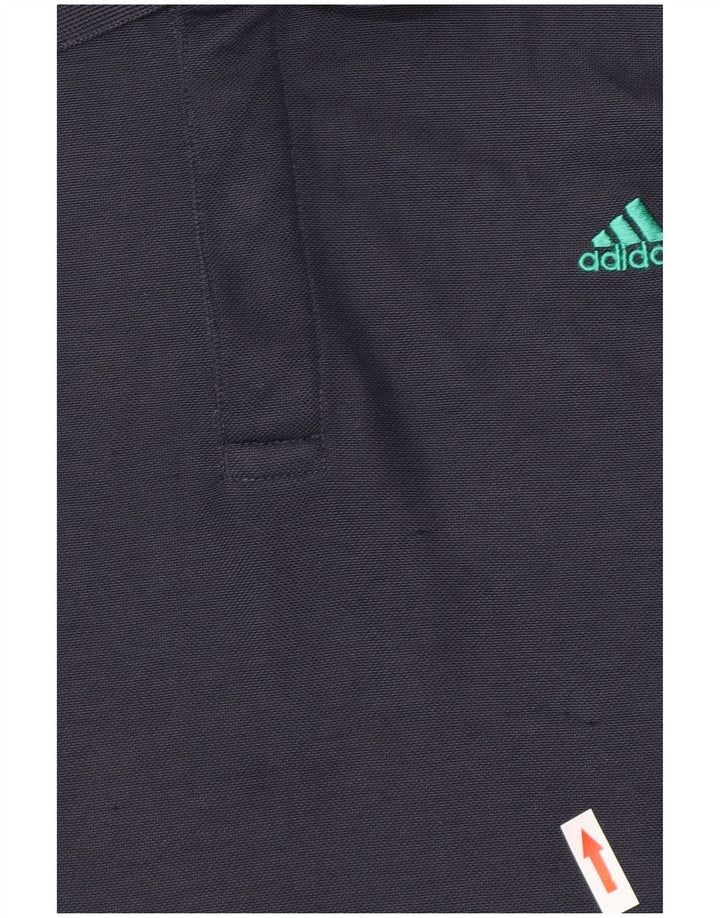 Adidas Poloskjorte til mænd Stor marineblå polyester
