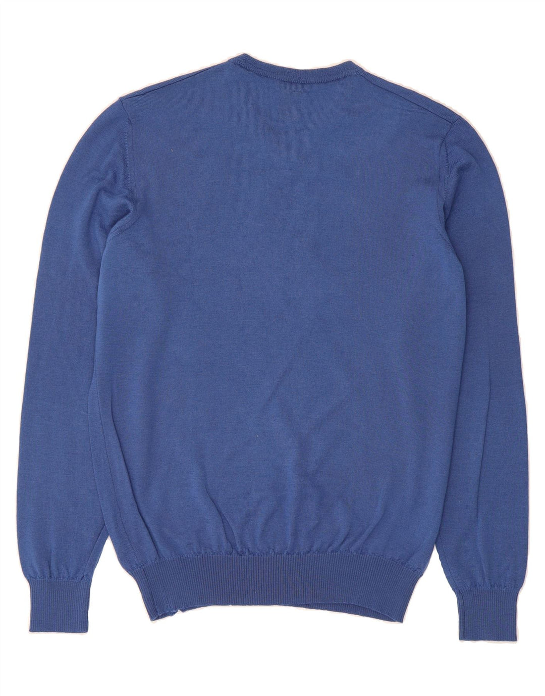 MURPHY & NYE Mens Regular Fit V-Neck Jumper Sweater 2XL Blue Wool Vintage Murphy & Nye and Second-Hand Murphy & Nye from Messina Hembry 