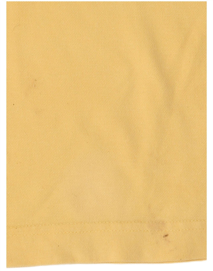Kappa herre poloshirt Medium gul bomuld