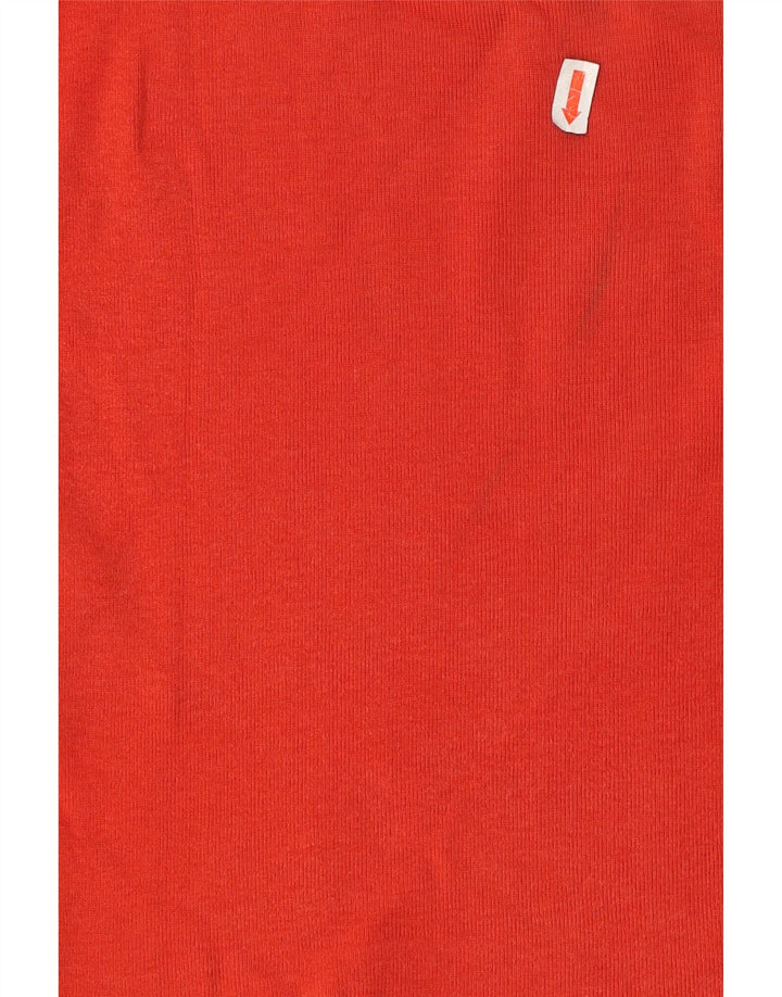 LEVI'S Womens T-Shirt Top UK 10 Small Red Cotton Vintage Levi's and Second-Hand Levi's from Messina Hembry 