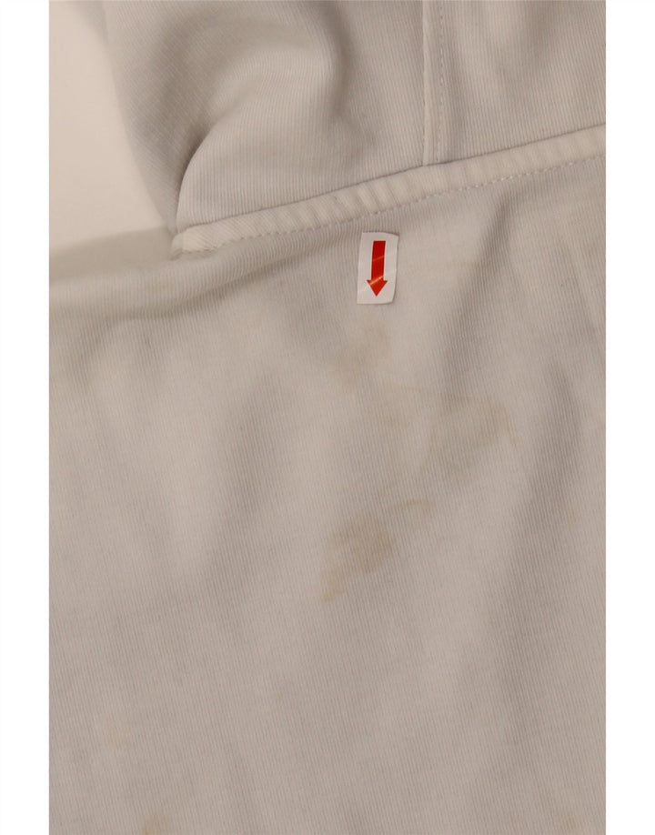 GAS hættetrøje til kvinder med lynlås UK 14 Medium Sort Colourblock Bomuld