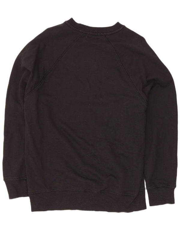Caterpillar Herre Grafisk Sweatshirt Jumper Medium Sort Bomuld