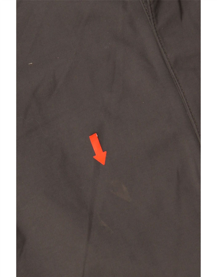 Jack Wolfskin Regnjakke til mænd UK 36/38 Medium Grey Colourblock Polyamid