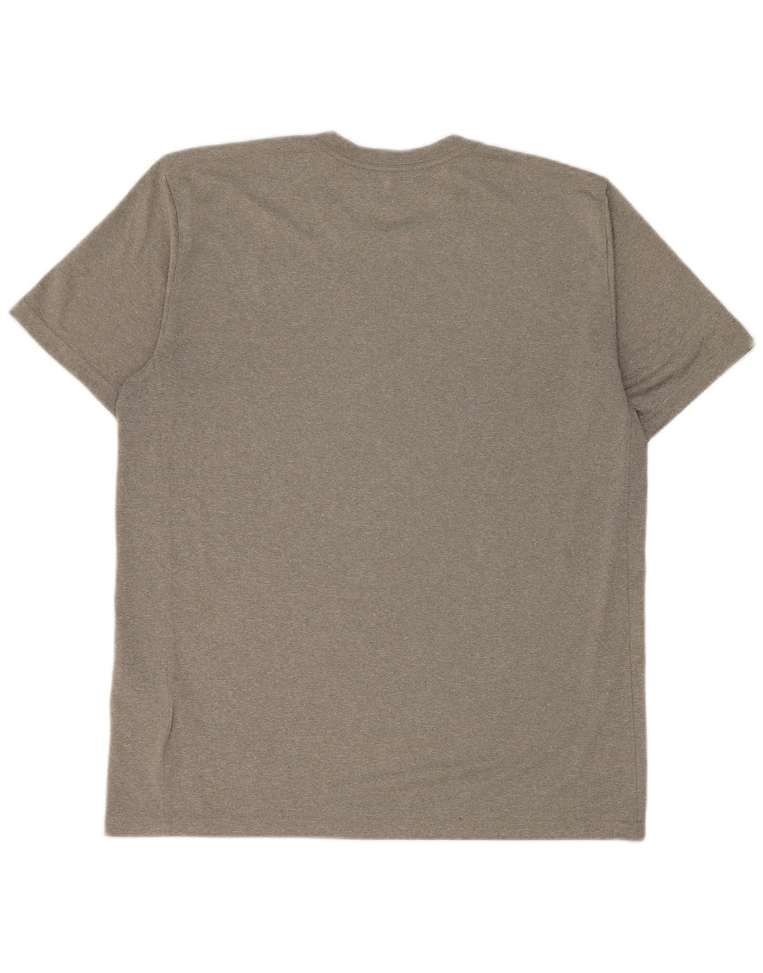 Nike Herre Dri Fit T-Shirt Top Stor Grå Polyester