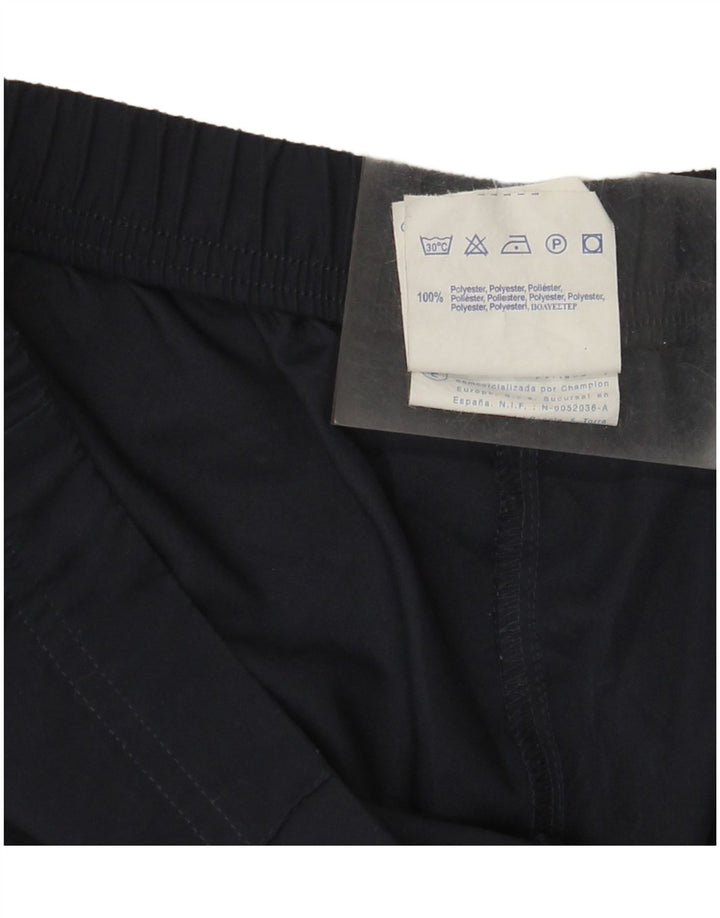Champion Womens træningsdragt Bukser UK 14 Medium Navy Blue Polyester
