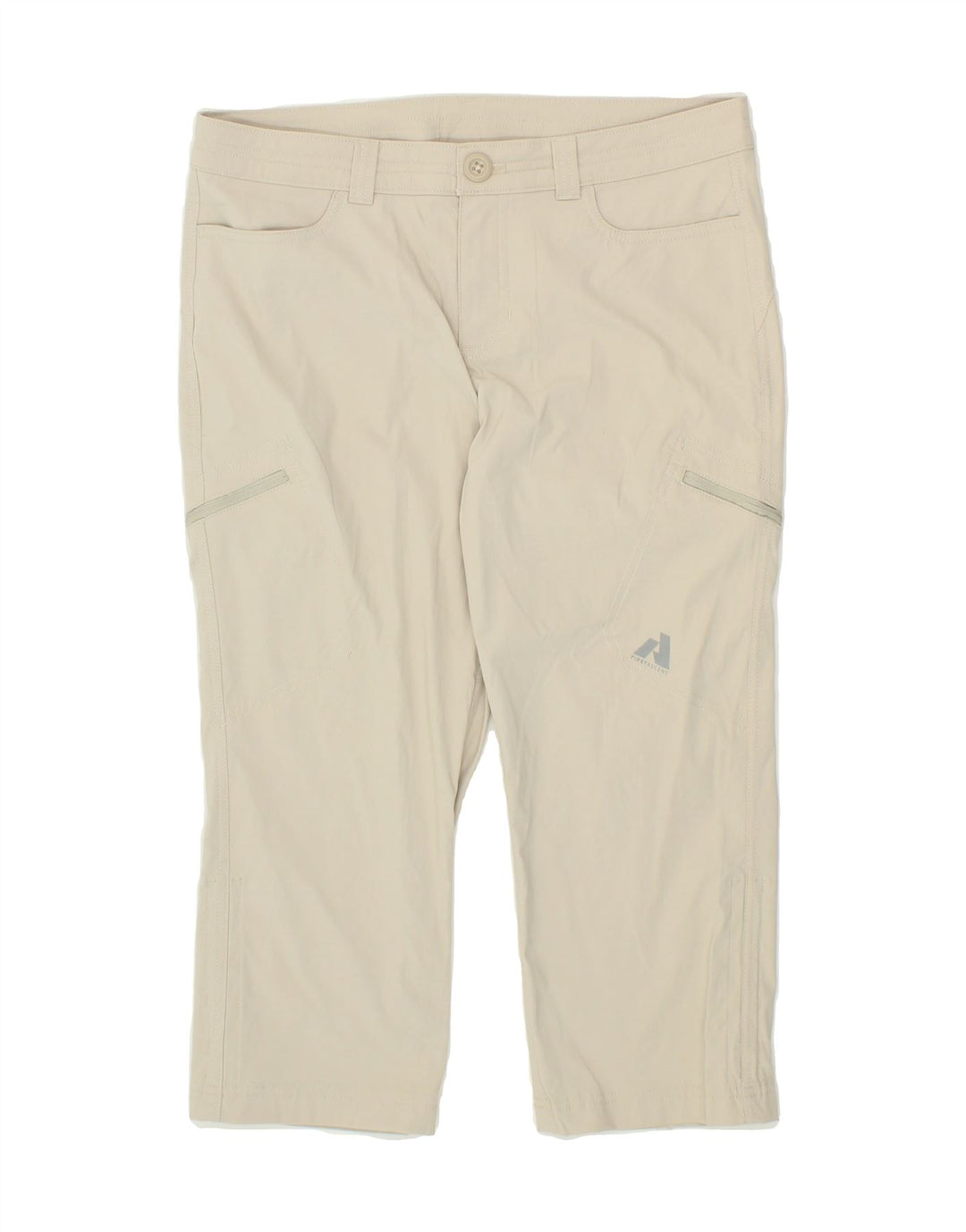 EDDIE BAUER Womens Straight Cargo Capri Trousers US 6 Medium W32 L20 Beige Vintage Eddie Bauer and Second-Hand Eddie Bauer from Messina Hembry 