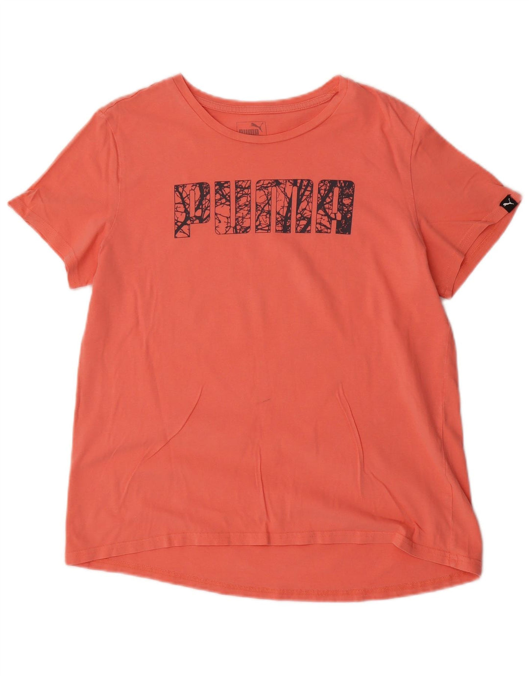 Puma Grafisk T-Shirt Top UK 16 Large Pink