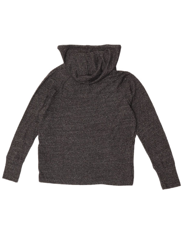 Roxy Dame Oversized hættetrøje Jumper UK 14 Medium Navy Blue Flecked Bomuld