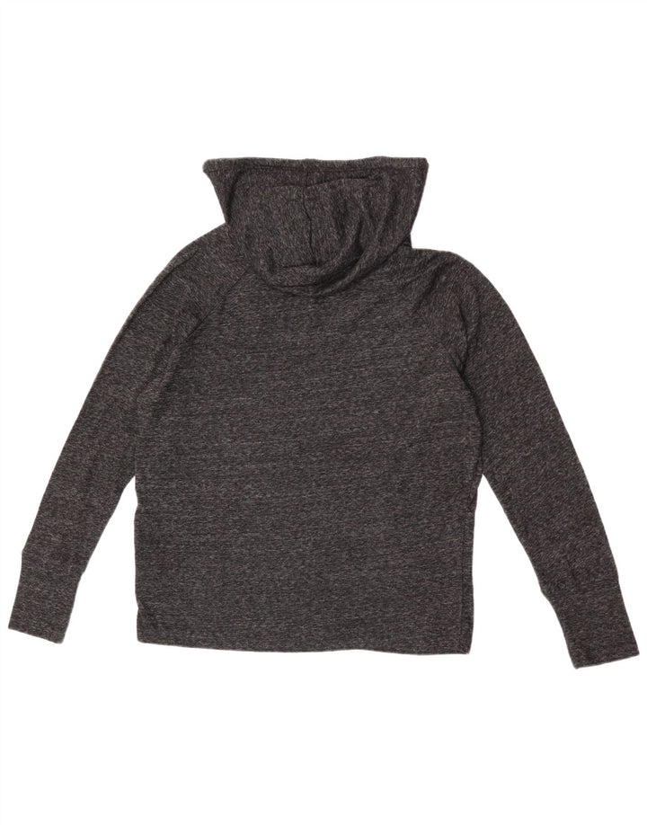 Roxy Dame Oversized hættetrøje Jumper UK 14 Medium Navy Blue Flecked Bomuld