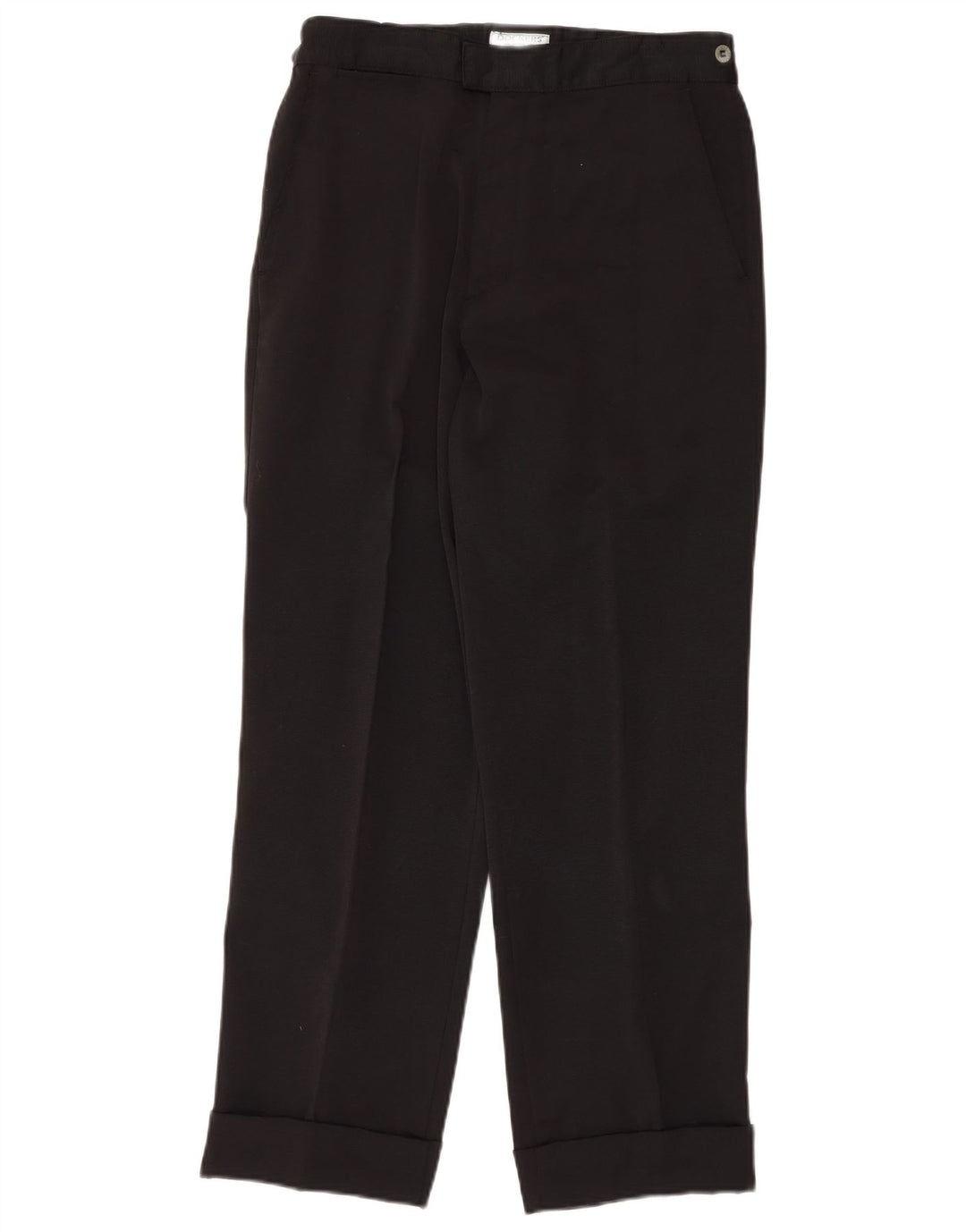 DOCKERS Herre Khakis Lige Chinobukser W33 L30 Sort Bomuld