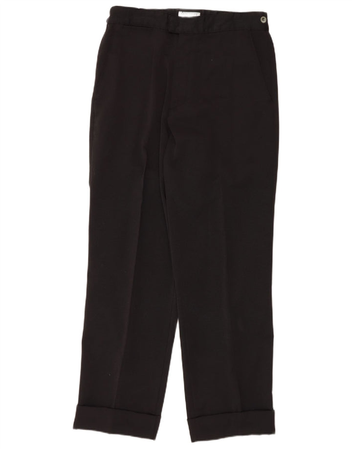 DOCKERS Herre Khakis Lige Chinobukser W33 L30 Sort Bomuld