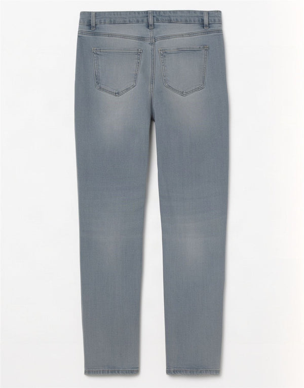M&Co Dame Slim Jeans UK 14 Large W32 L29 Blå Bomuld