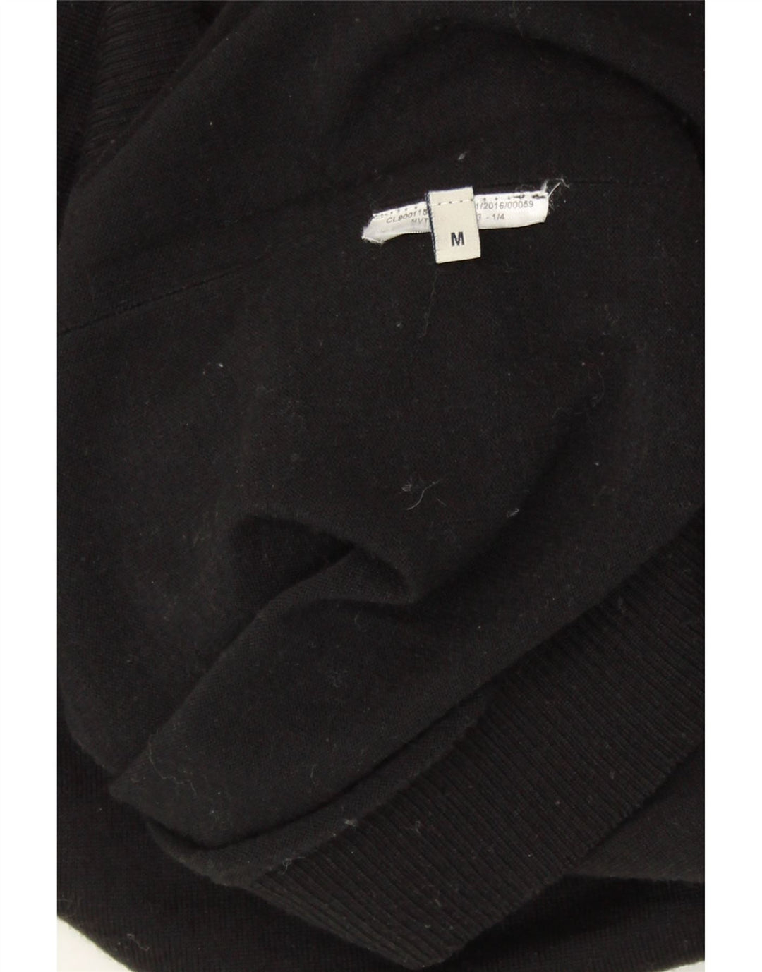GUESS Womens Graphic Crew Neck Jumper Sweater UK 14 Medium Black Vintage Guess and Second-Hand Guess from Messina Hembry 