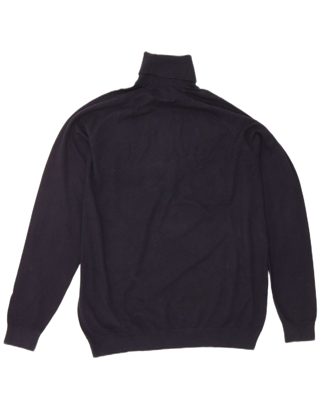 Zara Dame Rullehals Sweater UK 18 XL Navy Blue