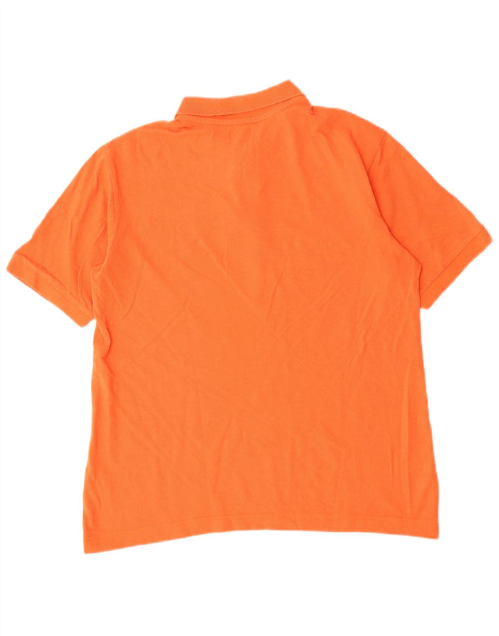 Kappa herre poloshirt Medium orange bomuld