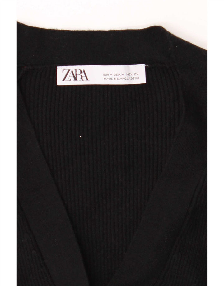 Zara Dame Cardigan Sweater UK 14 Medium Sort