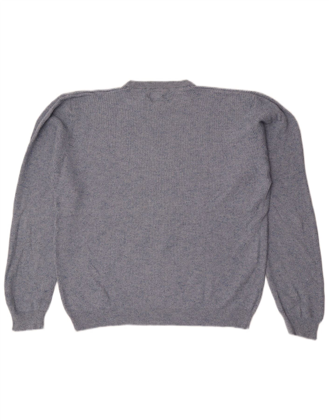 Marks & Spencer Herre sweater med rund hals, stor blå flækket