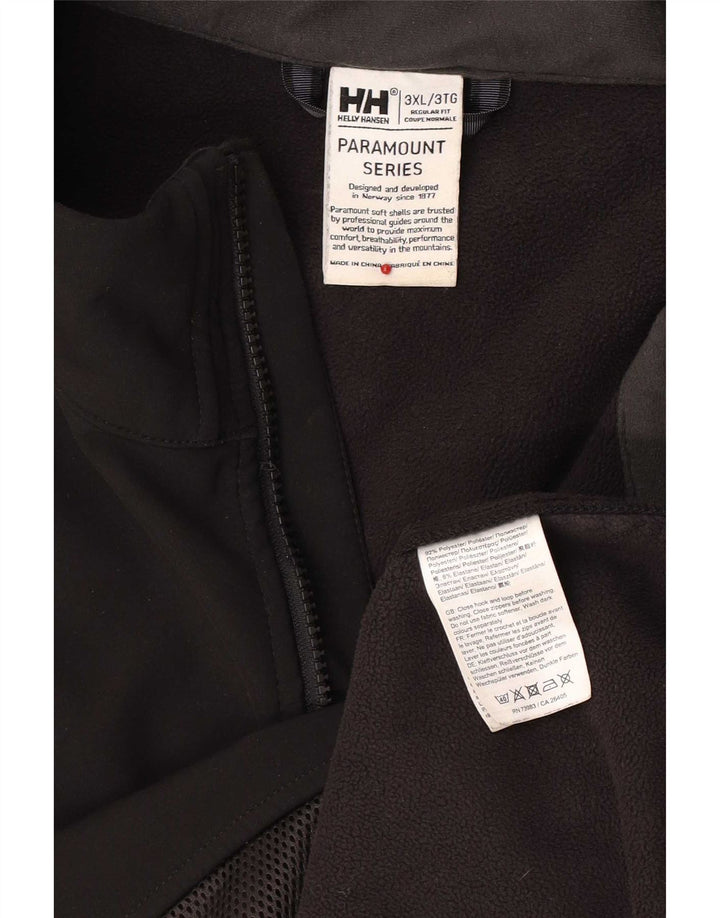 Helly Hansen Herre Regular Fit Windbreaker Jacket UK 46 3XL Sort Polyester