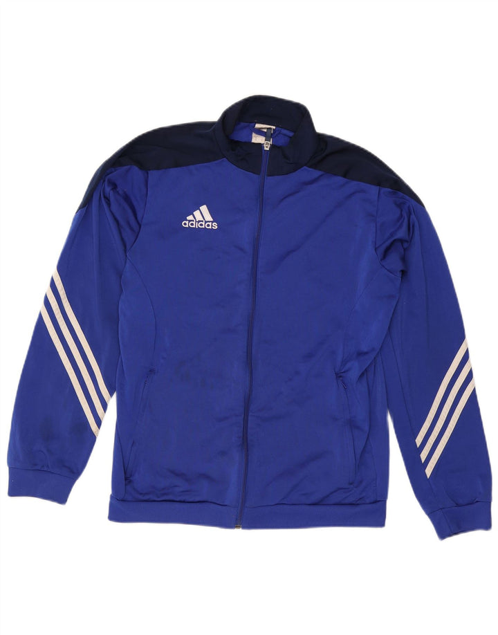 Adidas Træningsdragt til mænd Topjakke Medium Blue Colourblock Polyester