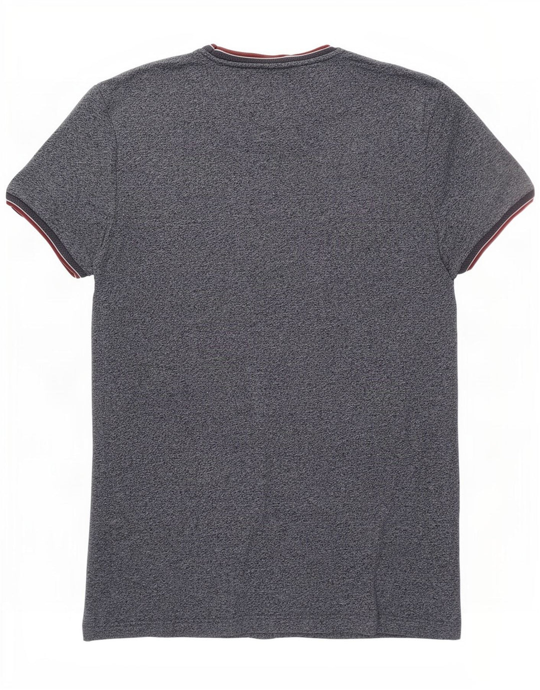 Jack Wills Herre T-shirt Top Medium Marineblå Flecked Bomuld