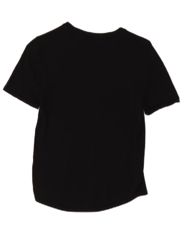 Zara T-Shirt Top UK 12 Medium Sort Viscose
