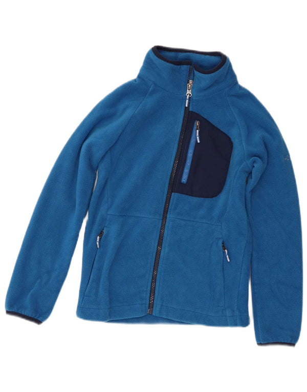 Columbia Boys Fleecejakke 10-11 år Medium Blue Colourblock Polyester