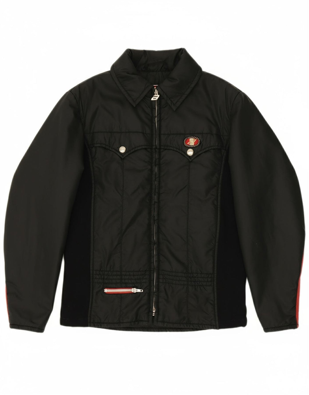ANBA OF AUSTRIA Girls Bomber Jacket 11-12 Years Black