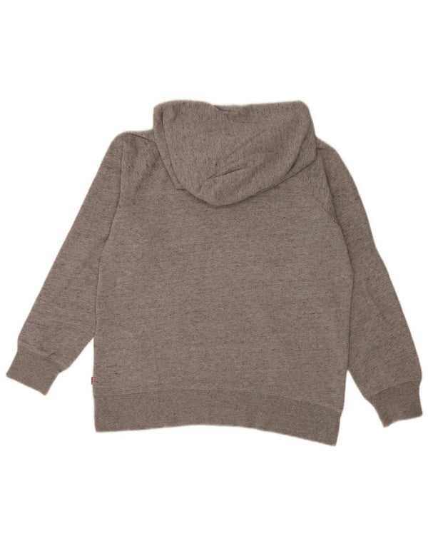 Levi's Grafisk hættetrøje til mænd XS Grå Flecked Bomuld