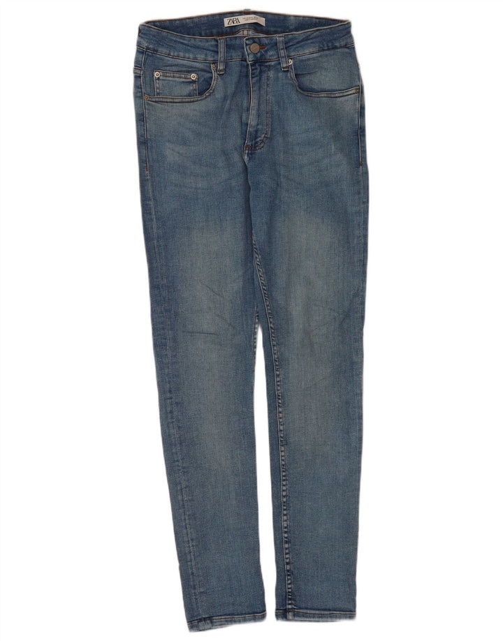 Zara Herre Skinny Jeans EU 40 Medium W31 L30 Blå