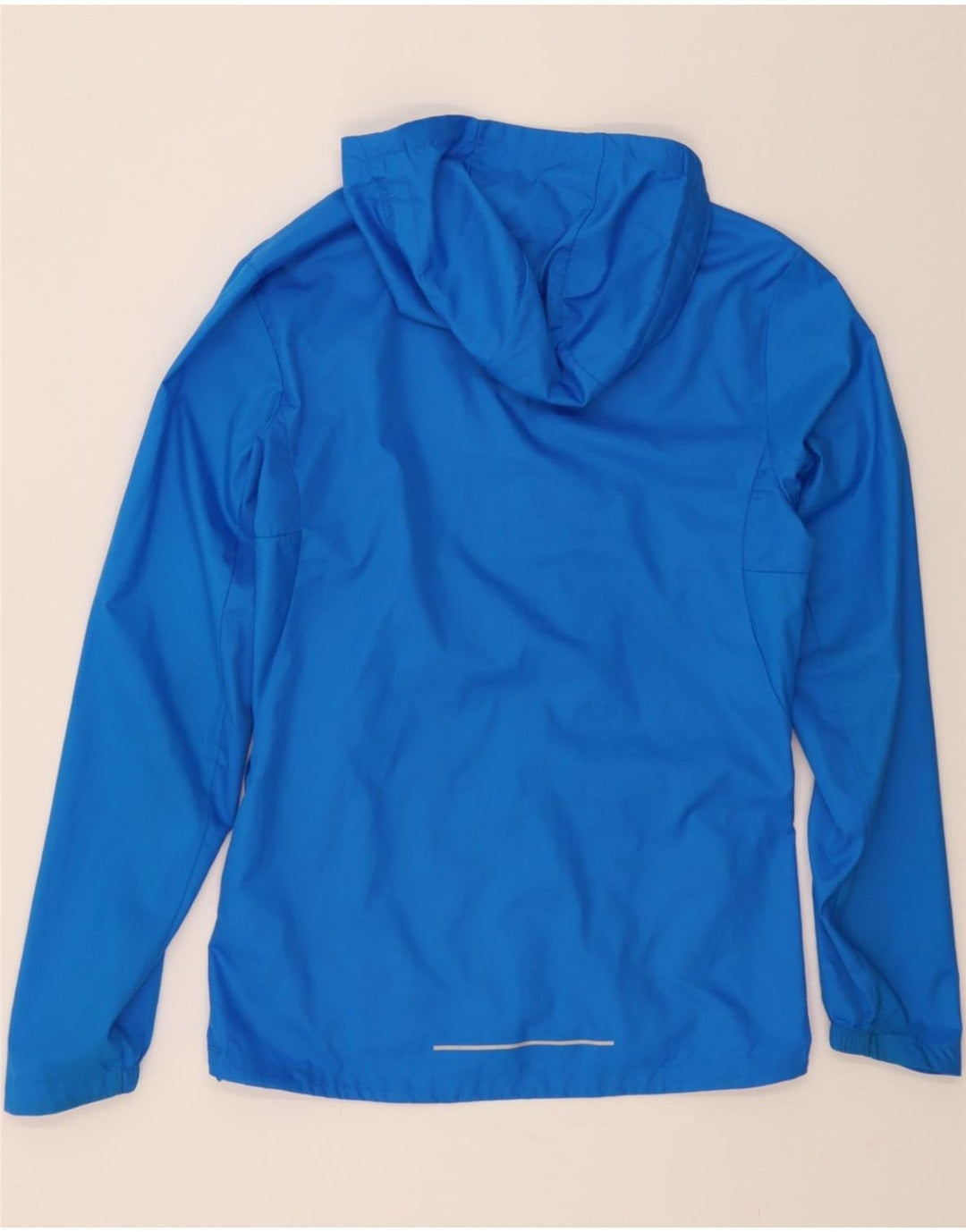 ADIDAS Mens Hooded Tracksuit Top Jacket XS Blue Polyester Vintage Adidas and Second-Hand Adidas from Messina Hembry 