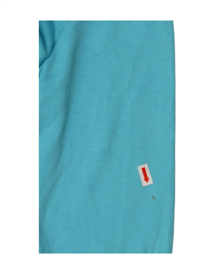 CHAMPION Dame Oversized Sweatshirt Jumper UK 6 XS Blå Bomuld
