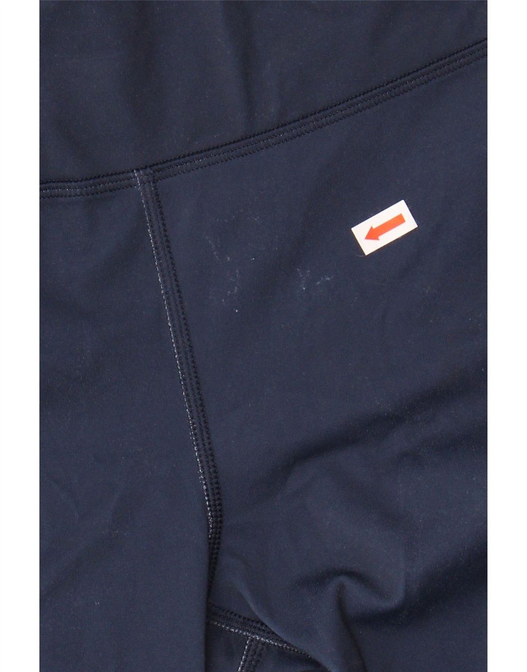 ATHLETA Womens Leggings UK 10 Small Navy Blue Colourblock