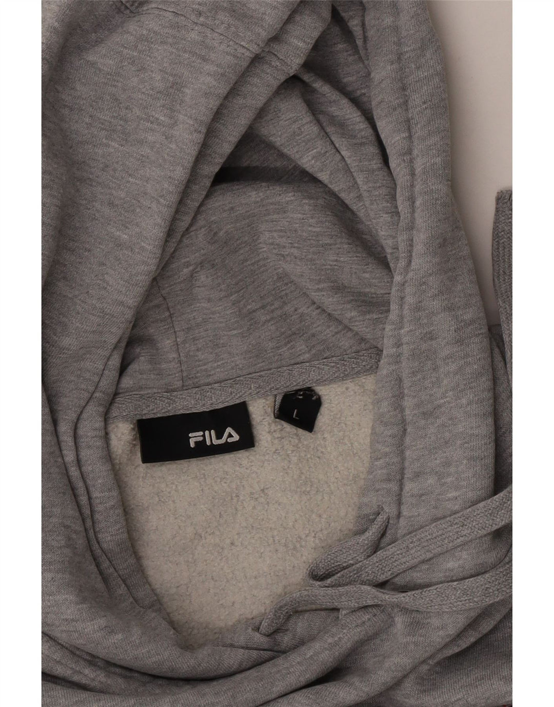 Fila Oversized hættetrøje til kvinder DK 16 Stor grå flækket