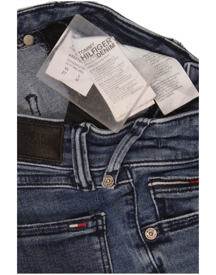 TOMMY HILFIGER Dame Sophie Skinny Jeans med lav talje W27 L30 blå bomuld