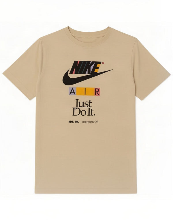 Nike Boys Grafisk T-Shirt Top 13-14 år XL Off White