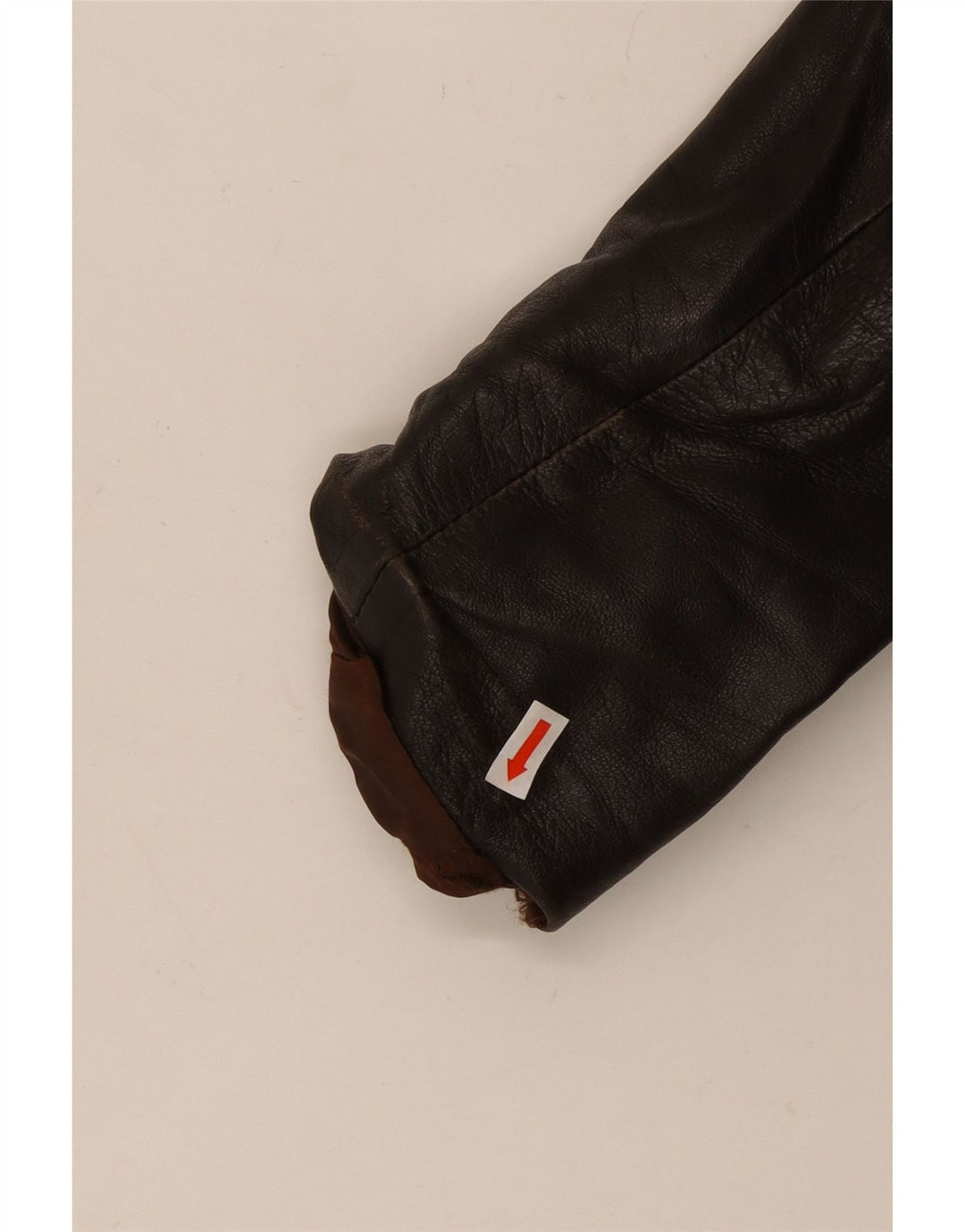 Vintage herre læderjakke UK 38 Medium Brown