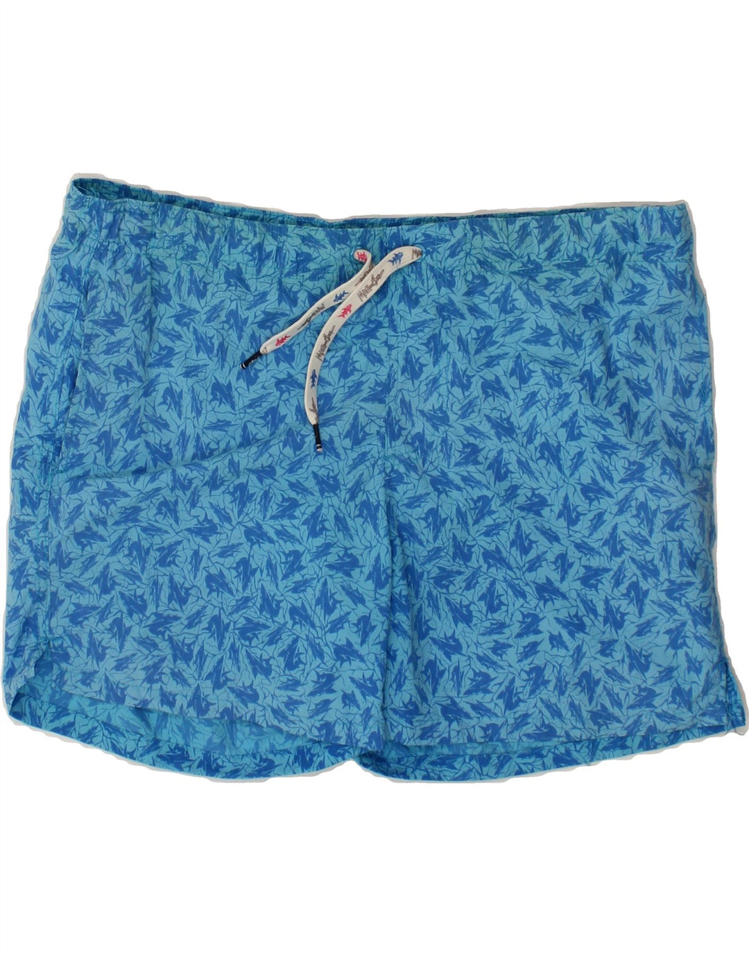 MAUI AND SONS Mens Graphic Swimming Shorts Large Blue Vintage Maui and Sons and Second-Hand Maui and Sons from Messina Hembry 