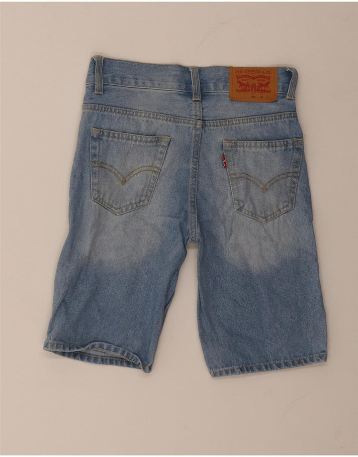 Levi's Boys 505 almindelige denimshorts 7-8 år W24 blå bomuld