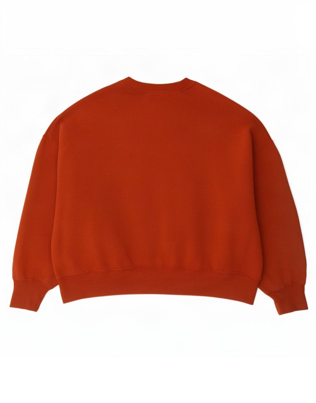 Nike Womens Crop Graphic Oversized Sweatshirt Jumper UK 16 Large Red