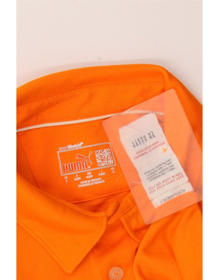 Puma herre poloshirt Medium orange polyester