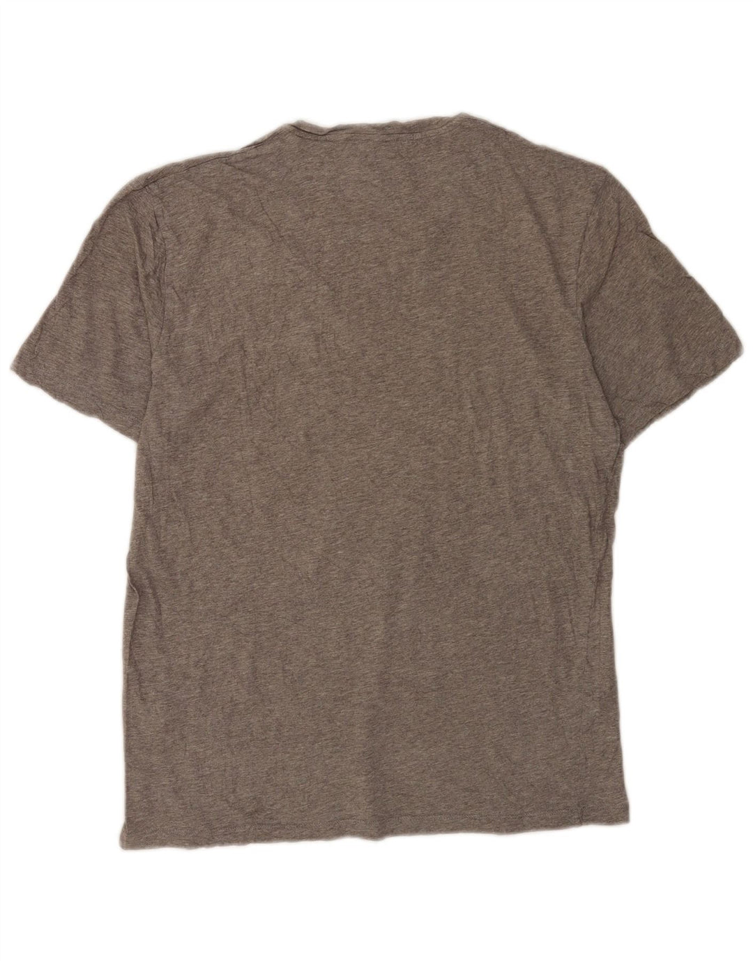 Cos Herre T-shirt Top Medium Grey Flecked Bomuld
