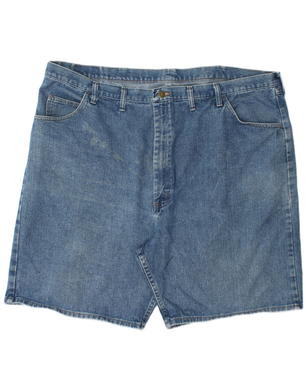 WRANGLER Herre Relaxed Fit denimshorts W48 4XL Blå Bomuld